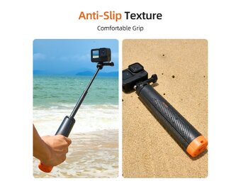 Prodám selfie, stativ tyč Telesin pro GoPro - 8