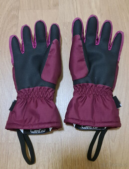 Dětské rukavice LEKI Max Junior black-lime, vel.4 - 8