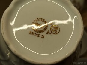 Porcelán BERNADOTTE 58 Czechoslovakia GOLD - 8