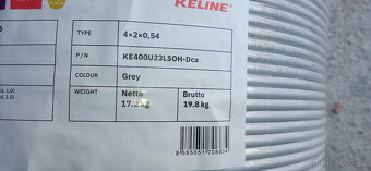 Kabel Cat.6 UTP LSOH 400MHz Dca - s2,d2,a1 500m/cívka - 8
