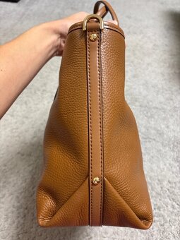 Michael Kors Beck hnědá kožená kabelka - 8