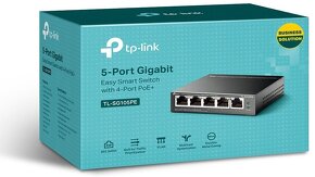 switch TP-Link TL-SG105PE PoE - 8
