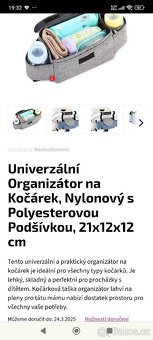 Organizér na kočárek - 8