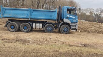 Mercedes Benz AXOR 3243, 8x4 třístranný sklápěč. - 8