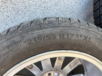 Zimní sada kol VW PASSAT B8 215/55 R17 - 8