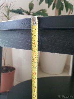 Konferenční stůl / stolek oválný a skleněný - 8