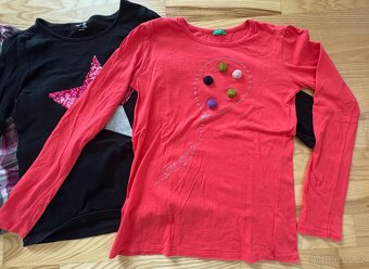 Triko, tričko s dlouhým rukávem vel. 140-152 - 8