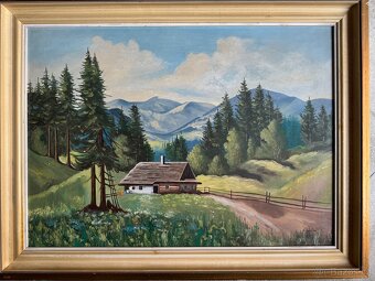 Obraz E.Pavlíček Krajina - 8