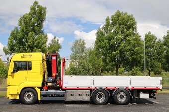 MAN TGS 26.500 6x2 - valník s hydraulickou rukou HMF - 8