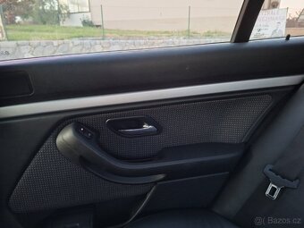 Stříbrný dekor interiéru BMW E39 - 8