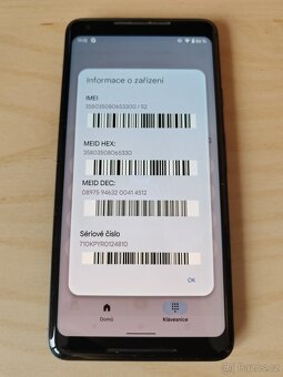 Google Pixel 2 XL - 4/64GB - Android 11 - USB-C - 8