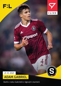 Fotbalové karty Fortuna Liga 2021/22 SportZoo - Limited LIVE - 8