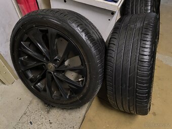 ALU kola Opel Astra K 5x105 r17 Originál, pneu 6mm+TPMS - 8