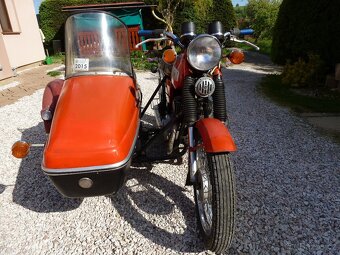 Jawa 350/634 se sidecar Velorex 562 - 8