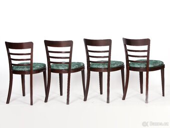 4x jídelní židle SETONA, nové čalounění, 1958 - 8