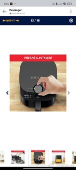 Fritéza horkovzdušná Tefal EY130815 Easy Fry Essential černá - 8