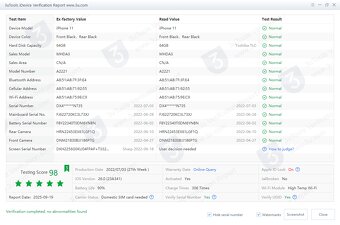 iPhone 11, 64 GB, černý – pěkný stav - záruka - 8