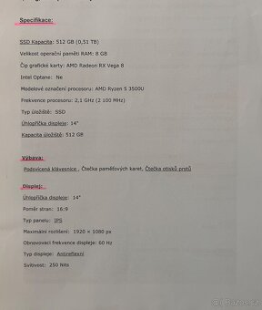 Notebook ZetBook - 8