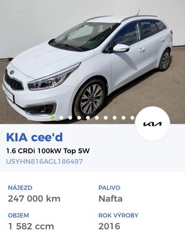 KIA ceed kombi 1.6 CRDi Top SW - 8