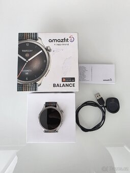 Chytré hodinky Amazfit Balance Sunset Grey - 8