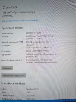 Notebook DELL Latitude E5550 + dokovací stanice - 8