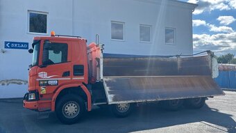 Scania G 500 XT 8x4 BORDMATIC třístranný sklápěč - 8