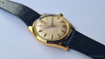 Zlaté náramkové hodinky Omega Seamaster Automatic 18K - 8