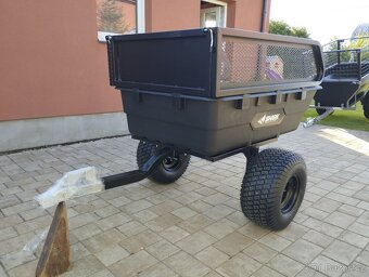 Nový vozík za čtyřkolku :SHARK ATV TRAILER GARDEN 300 S BLAC - 8