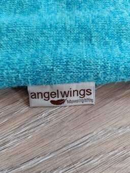 Péřová těhotenská vesta a svetr Angel Wings - 8