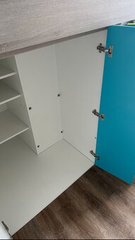 Patrová postel pro kluky + 2 matrace – TOP STAV - 8