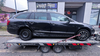 Vůz na náhradní díly Škoda Superb 2 kombi 11 CFFB MTZ LF9R - 8