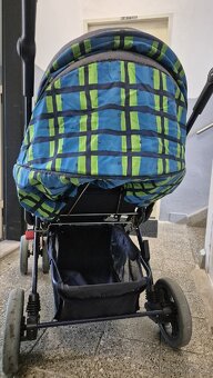 Kočárek ABC Design s košíkem, pěnová kolečka - 8