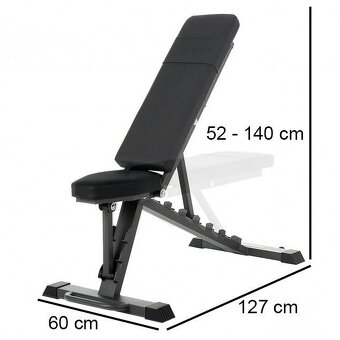 Posilovací lavice na doma – NOVÁ, sleva až 50 %, dovoz z Něm - 8