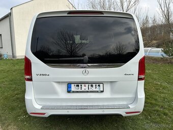 Mercedes V 4x4, V250D Avant, AMG paket, nezáv. topení, tažné - 8