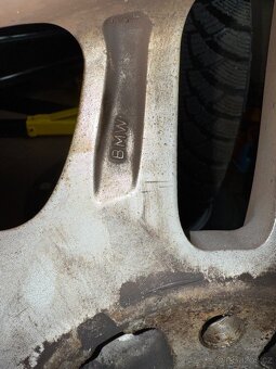 ALU KOLA ORIGINAL BMW / BBS 5X120 R16 + NOVE ZIMNI PNEU - 8