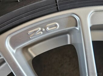 Alu kola 5x112 R18 Oreginál O.Z Pneu 225/40/R18 - 8