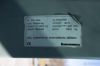 TOP VÝBAVA VZV Jungheinrich TFG 425s (VV0059) - 8
