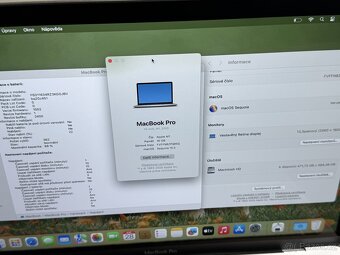 MacBook Pro 13'' 2020 / M1 / 16GB / 512GB SSD / Silver - D - 8