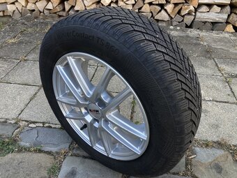 Alu kola ŠKODA FABIA 4 15" 5x100 zimní CONTINENTAL 185/65R1 - 8
