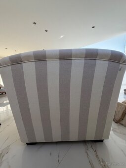 Velké křeslo pruhované - 8