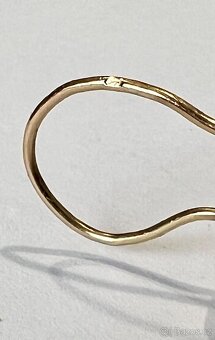 Zlaté náušnice,12,20g,zlato 585/1000 (14 kt) - 8