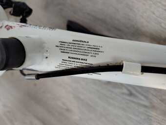 Yedoo Odrážedlo TooToo white black 12" kola - 8