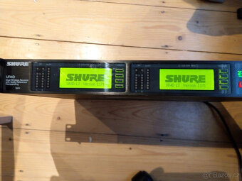 Shure UHF UR4D UR2 UR1 Beta 58a Radio Micro System ruční pře - 8