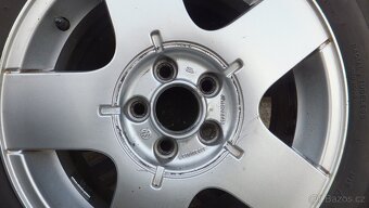Zimní kola na dojetí 5x100, VW, Seat, Octavia I - 8
