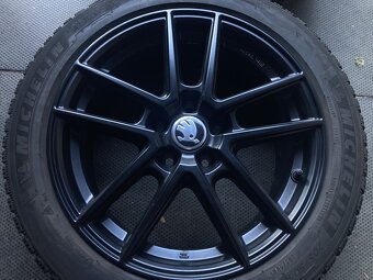 Alu kola PLATIN 17" 5x112 zimní MICHELIN 205/50R17 WV ŠKODA - 8