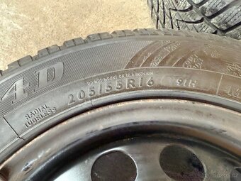 Originální plechové disky Škoda 5x112 R16 - 205/55/16 - 8