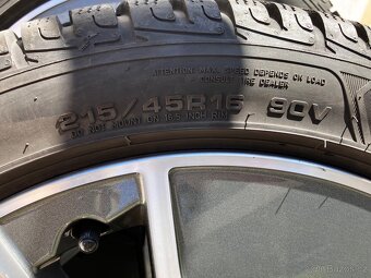 Alu kola Škoda/Audi R16 5x100 - 8