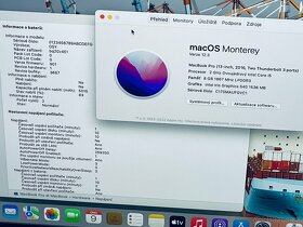 Apple MacBook Pro 13" 2016 930GB Nová Baterie - 8