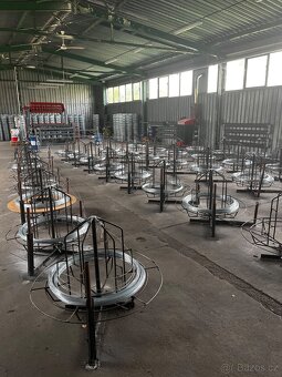 Pletací stroj na lesnické pletivo, pletivo, oplocenku - 8