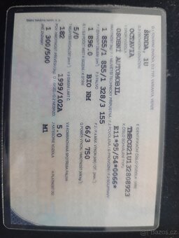 Prodám Škoda Octavia 1  1,9TDI 66kw r.v.2004 - 8